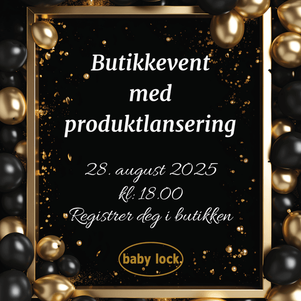 Hovedbilde Baby Lock VIP-kveld 28. august