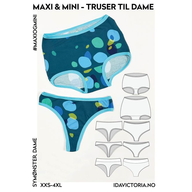 Hovedbilde Ida Victoria, Maxi & Mini . truser til dame