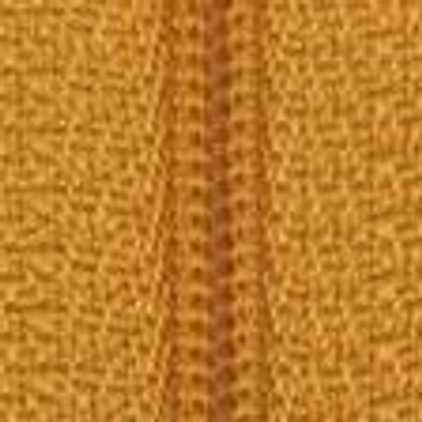 Hovedbilde 1 meter glidelås med 4 glidere, sennep