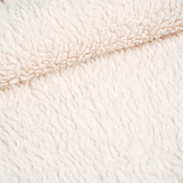 Hovedbilde NYHET! Teddystoff 100% bomull, naturhvit 