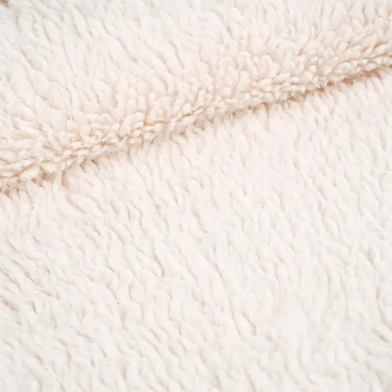 NYHET! Teddystoff 100% bomull, naturhvit 