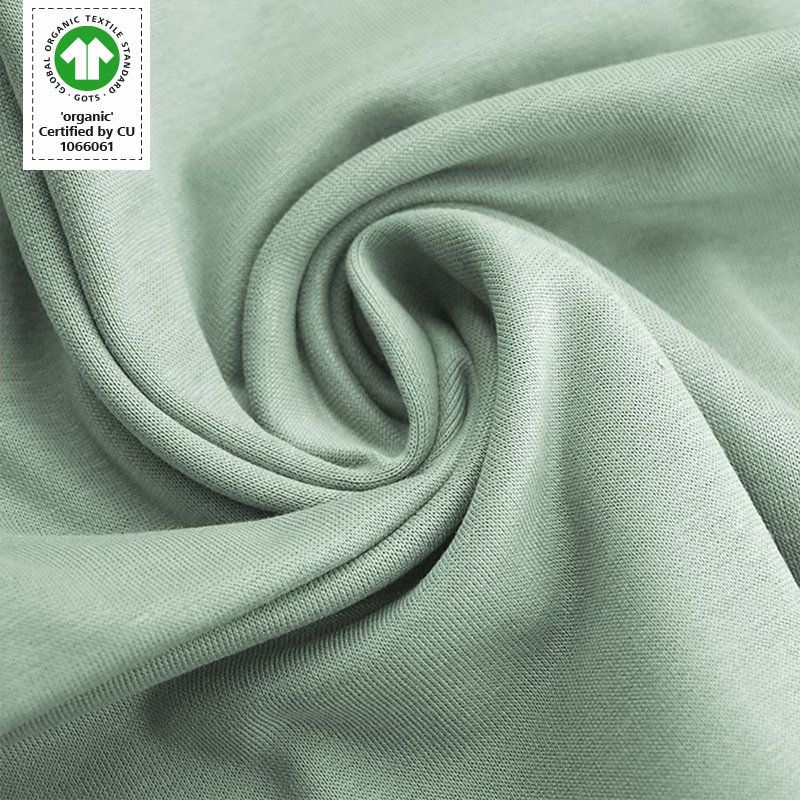 Økologisk ribb, silver green
