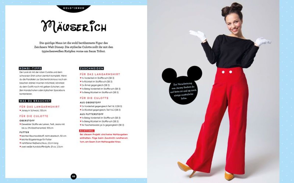 Mønsterbok, Dress like Minnie