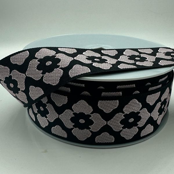 Hovedbilde Bånd, blomst, grå