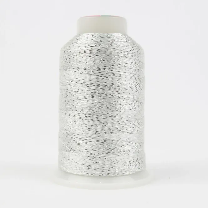 Hovedbilde Wonderfil metallic spotlite, white/silver 6150