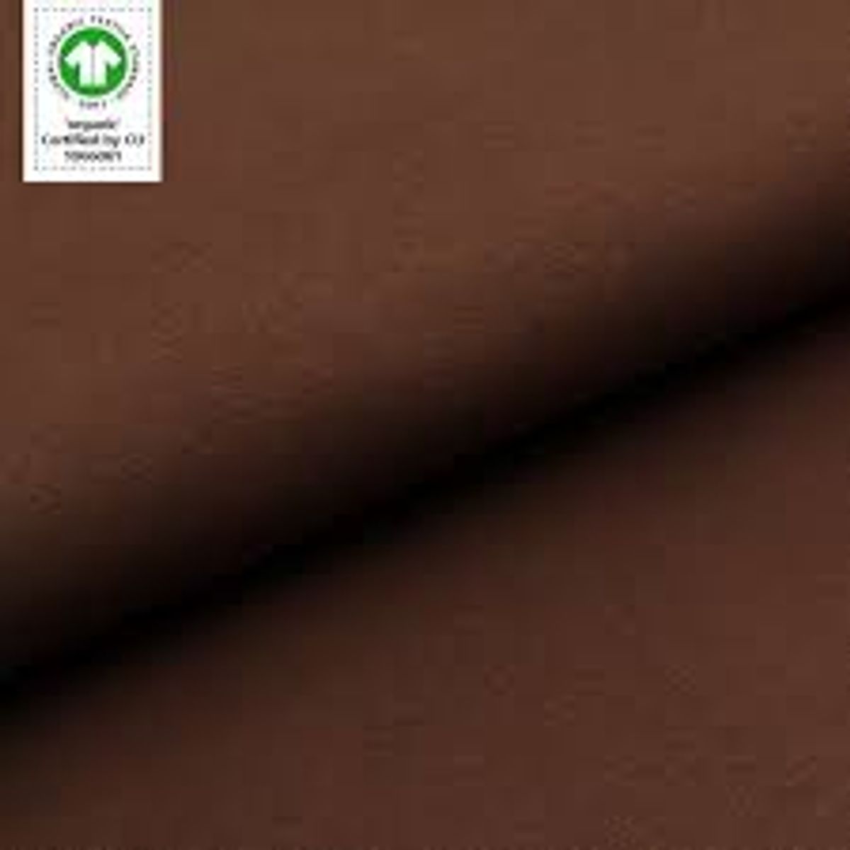 Økologisk bambusjersey, sjokolade