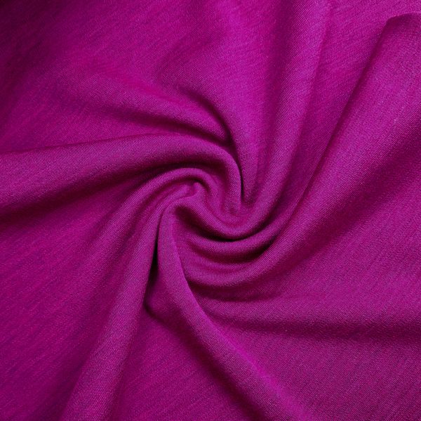 Hovedbilde Merinoull-interlock, cerise