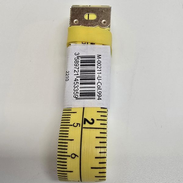 Hovedbilde Målebånd gul