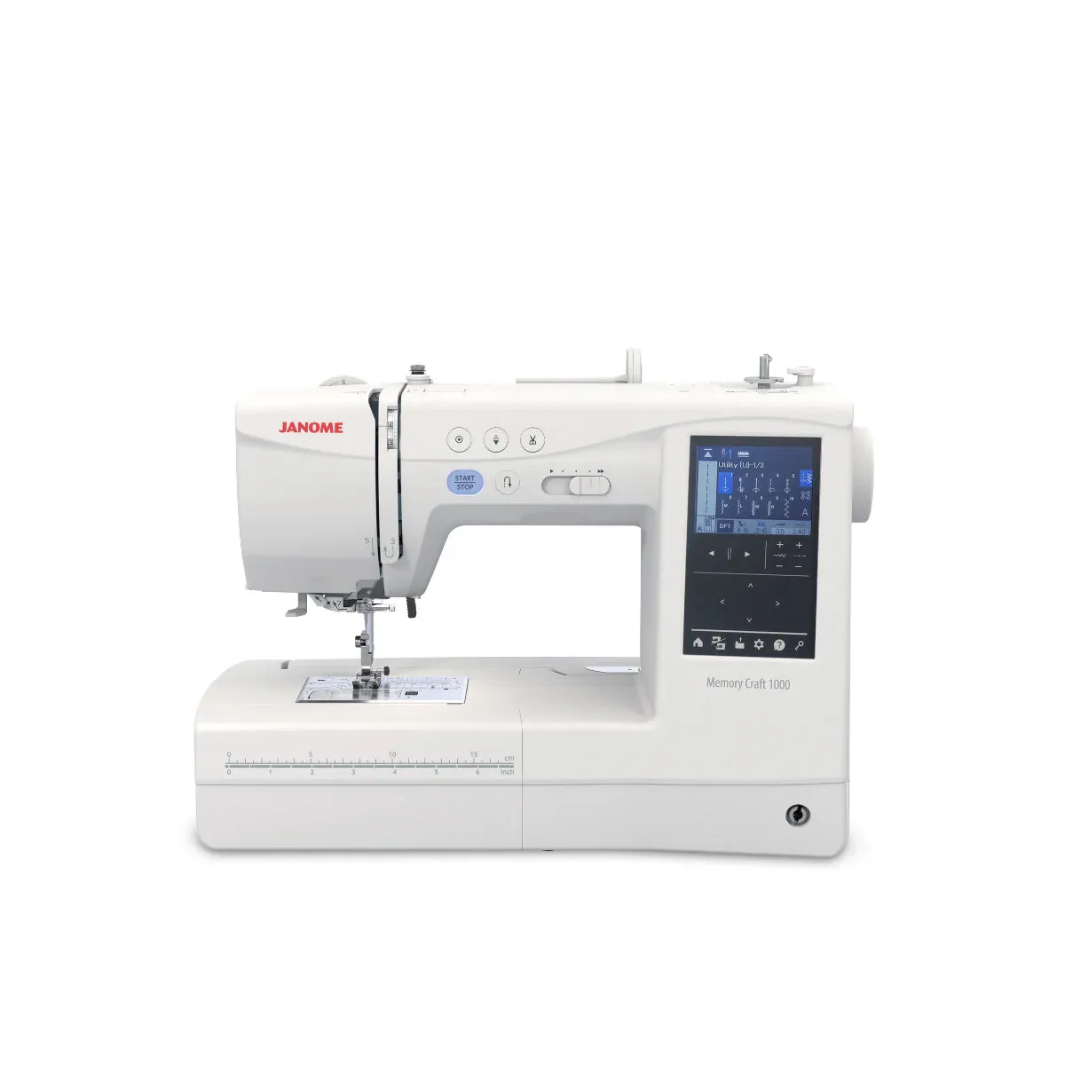 Janome Memory Craft 1000 sy- og broderimaskin